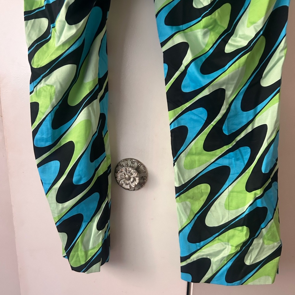 Loudmouth Blue and Green Men’s Pants, 34x30L - Picture 10 of 13